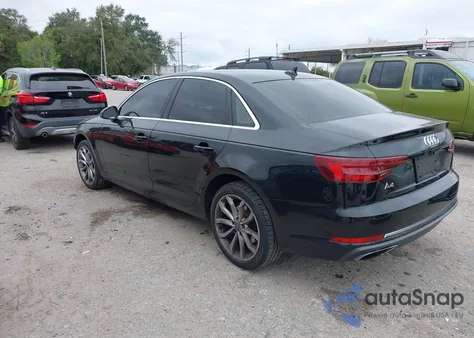 2019 Audi A4 40 Premium z USA, uszkodzony, nr VIN WAUGMAF47KN008165